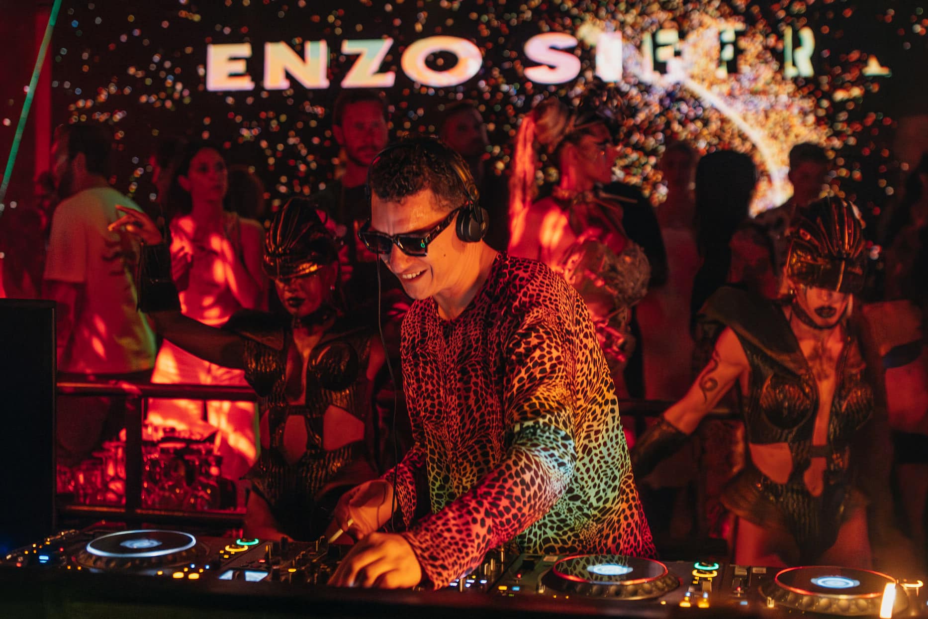 Enzo Siffredy at summerians ibiza